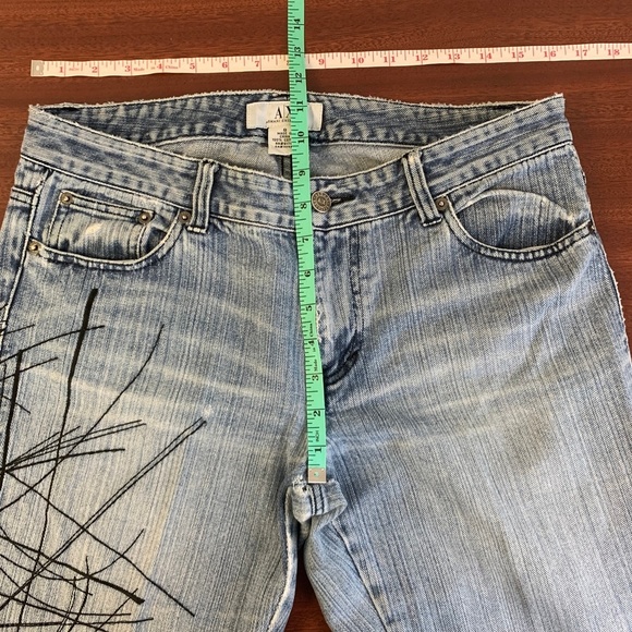 Armani Exchange Mid-rise Bootcut 100% Cotton - Picture 6 of 8